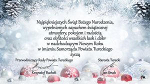 Zdjęcie główne dla wydarzenia: Najpiękniejszych Świąt Bożego Narodzenia i szczęśliwego Nowego 2026 Roku.