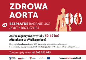 Zdjęcie główne dla wydarzenia: Bezpłatne badanie USG aorty brzusznej