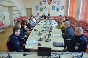 Zdjęcie główne dla wydarzenia: Posiedzenie Komisji Bezpieczeństwa i Porządku Powiatu Tureckiego oraz Powiatowego Zespołu Zarządzania Kryzysowego