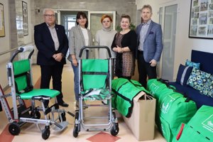 Zdjęcie główne dla wydarzenia: Inwestycja w bezpieczeństwo mieszkańców DPS w Skęczniewie - nowy sprzęt już na miejscu