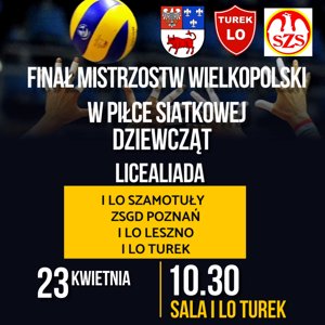Zdjęcie główne dla wydarzenia: Finał Mistrzostw Wielkopolski w piłce siatkowej dziewcząt